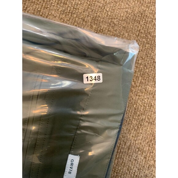 Orvis Pants Mens 30x29 Cargo Nylon Stretch Tech Repellent Hike Camp Trail Green - Picture 10 of 10